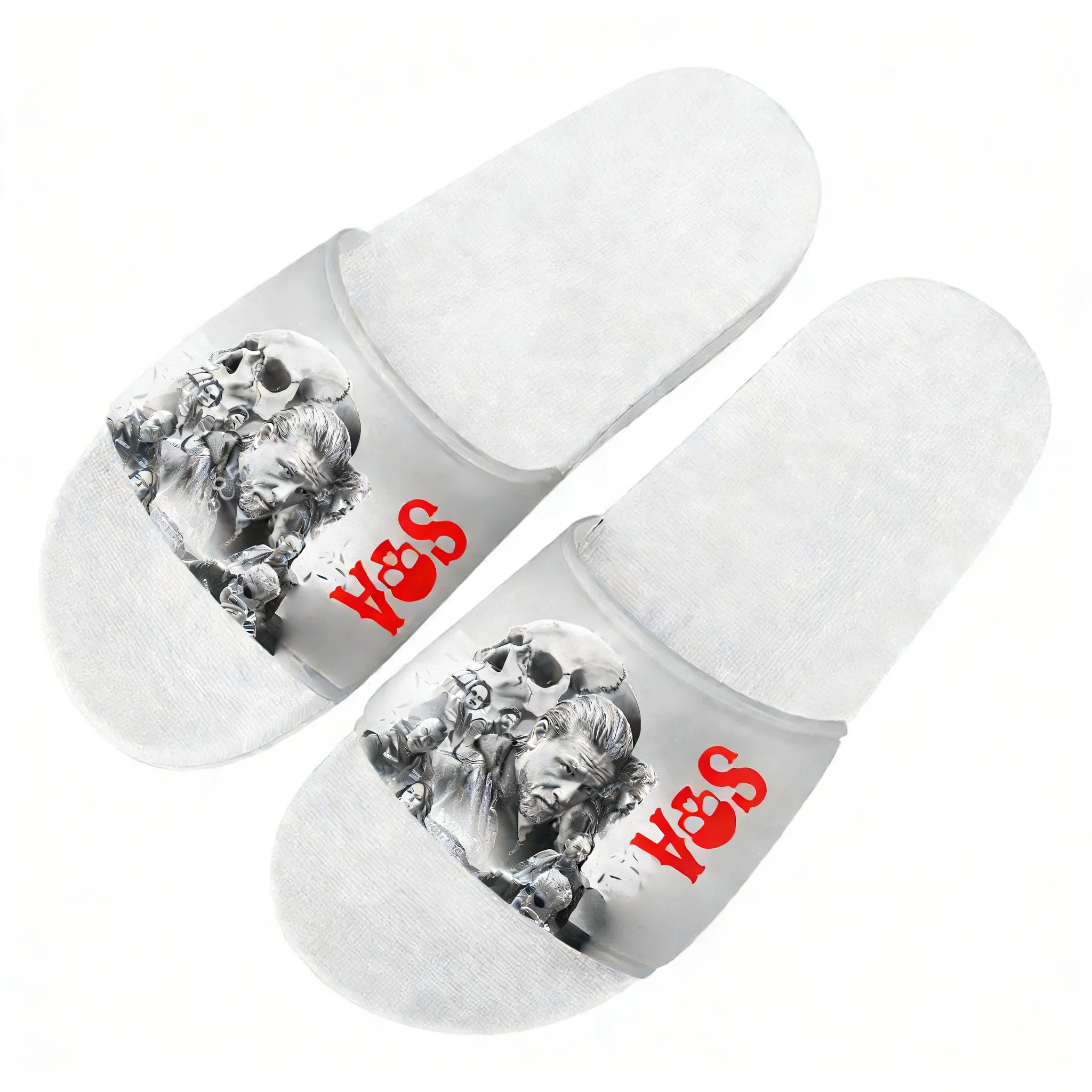 Men'S Shoes Lightweight - Sons Of Anarchy SOA スリッパ ホームウォーターシューズ