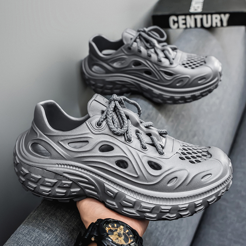 Men Shoes Jd - カップルスタイルの男性と女性のオールインクルーシブノンスリップスポーツスリッパ中空シーサイドビーチノンスリップサンダル