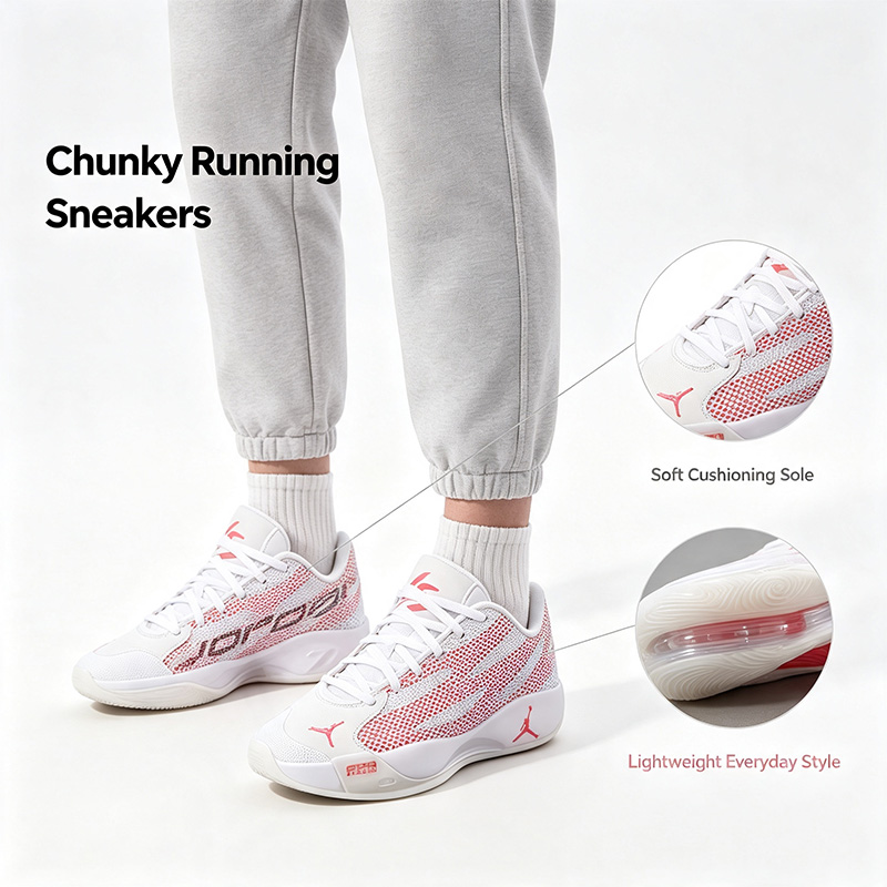 Men Shoes Size Nike - 2026 新着ナイキピンクホワイトチャンキースニーカー女性用ソフトクッションランニングシューズ軽量カジュアルスポーティな履物