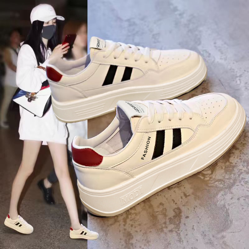 Men'S Shoes Lightweight - レディーススポーツ身長アップスニーカー送料無料軽量通気性ホワイトプラットフォームウォーキングシューズ女性用日常アウトドア