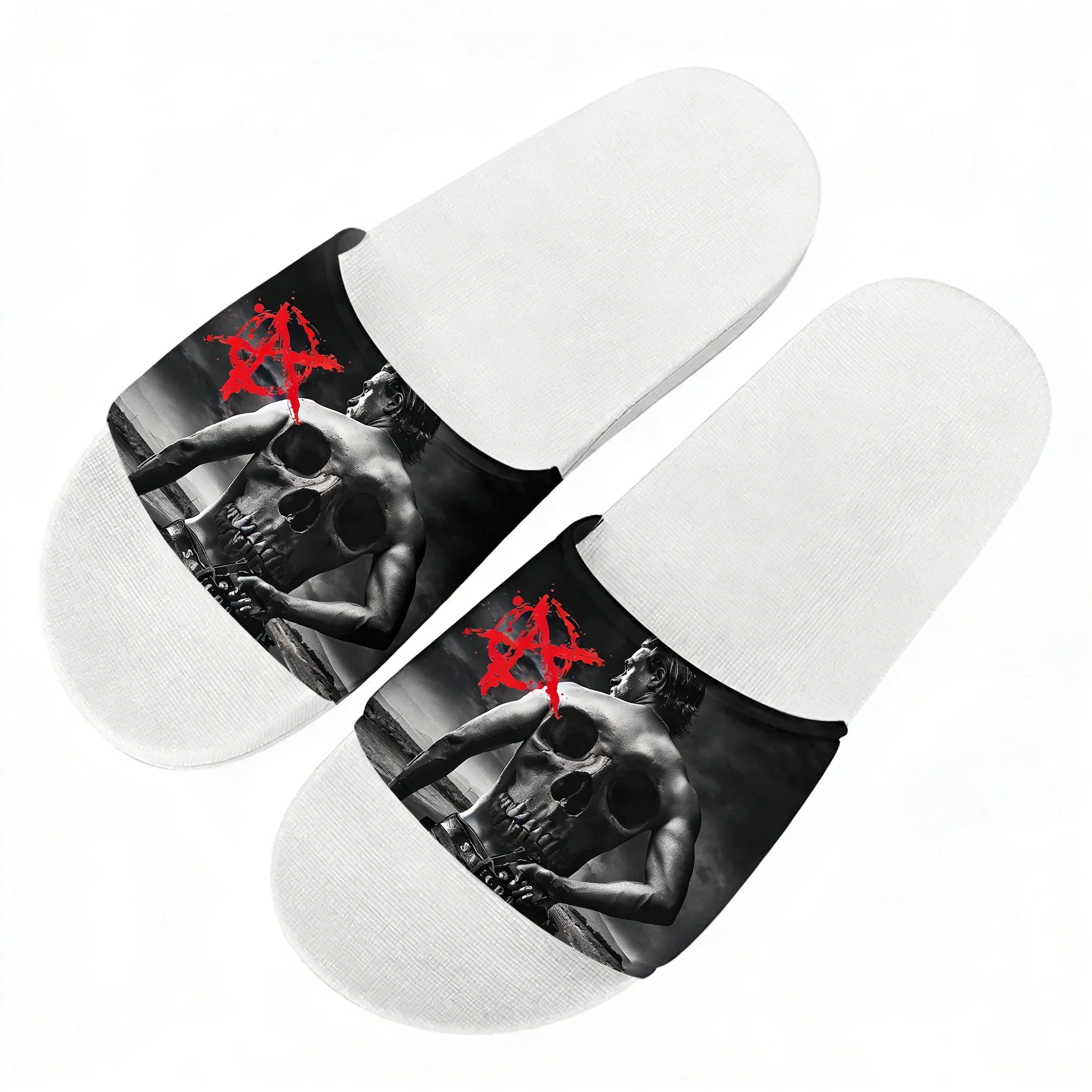 Sons Of Anarchy SOA スリッパ ホームウォ - Men'S Shoes Lightweight のレビューと価格