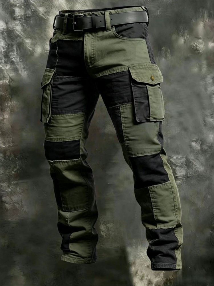 綿男性カーゴパンツカーキカジュアル男性戦術ジョガーカーゴマル - Men Shoes Joggers のレビューと価格