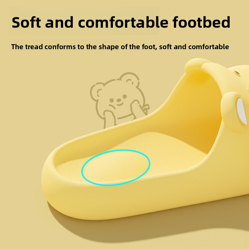 ユニセックスEVAベアーカートゥーンホームスリッパ、ソフトで - Men'S Shoes Lightweight のレビューと価格