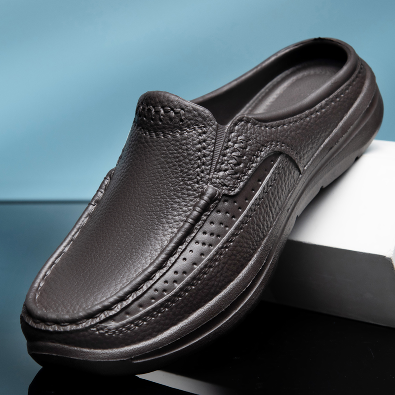 夏用スリッパ、ガーデンサンダル、防水・滑り止め加工のシェフシ - Men'S Shoes Lightweight のレビューと価格