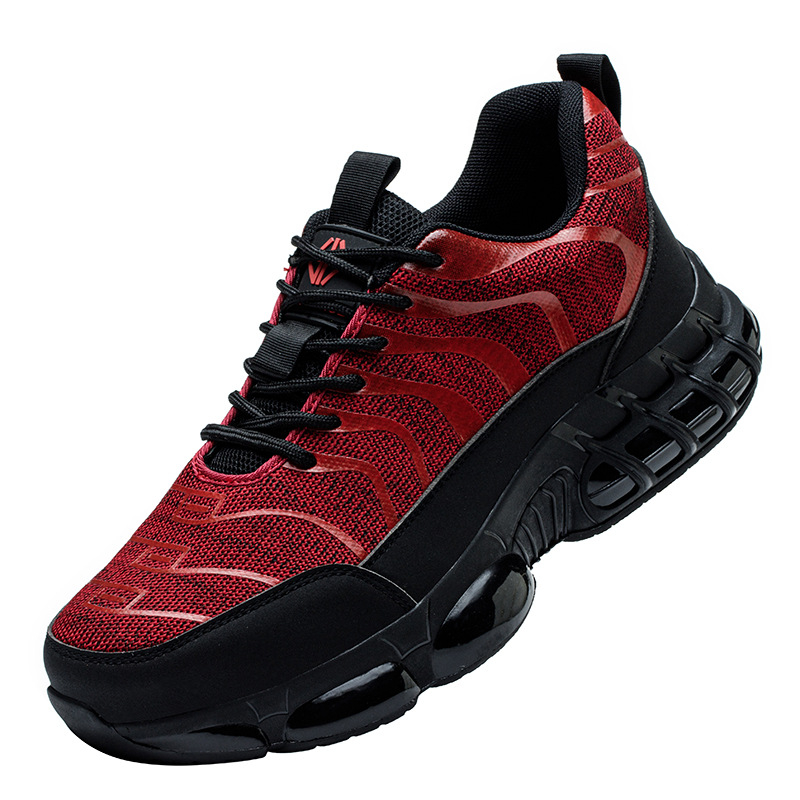 通気性のある軽量安全作業靴 スチールトゥ 耐衝撃 耐穿刺 耐 - Men'S Shoes Lightweight のレビューと価格