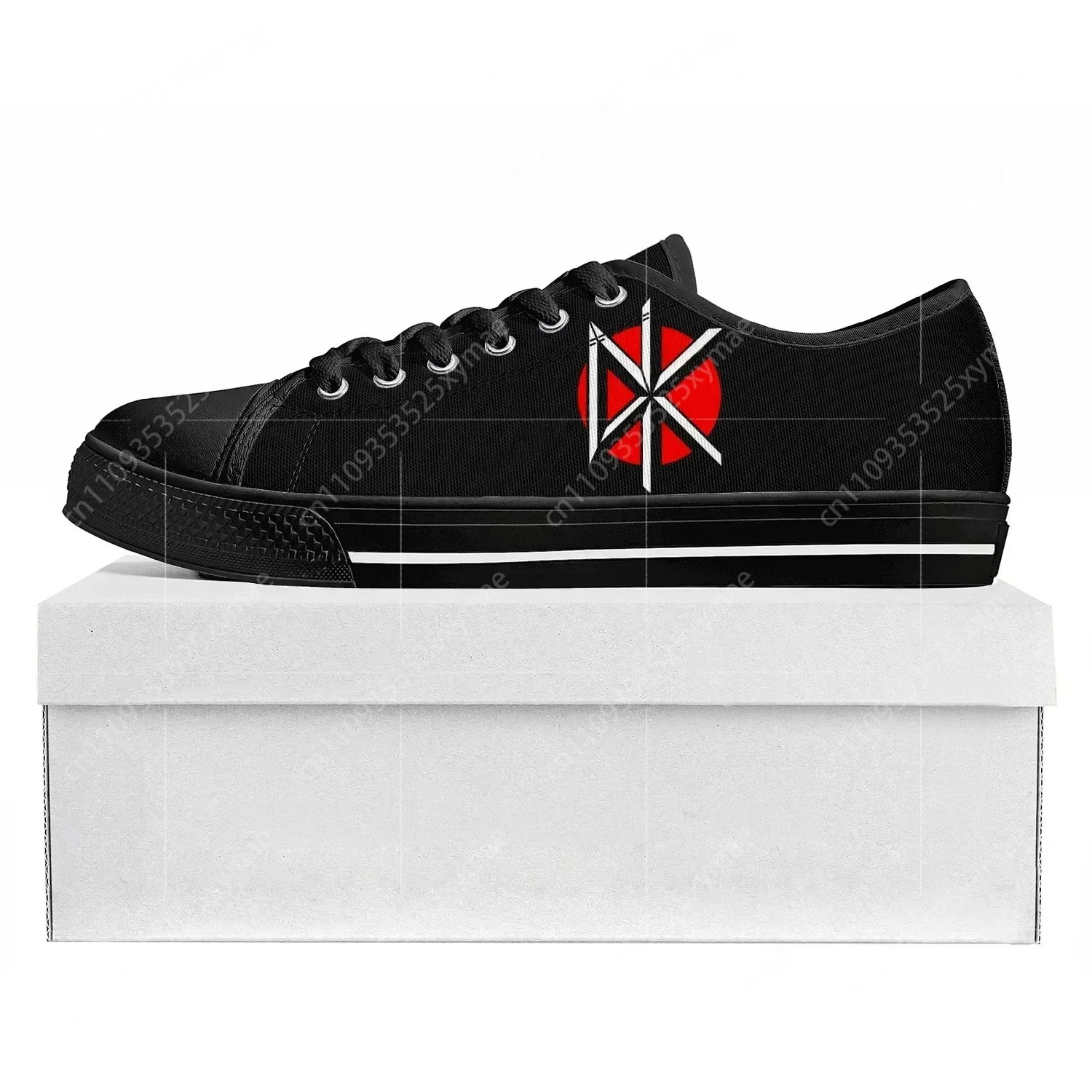 デッドケネディーズロートップロックバンドハイレベルスニーカー - Men Shoes Red のレビューと価格