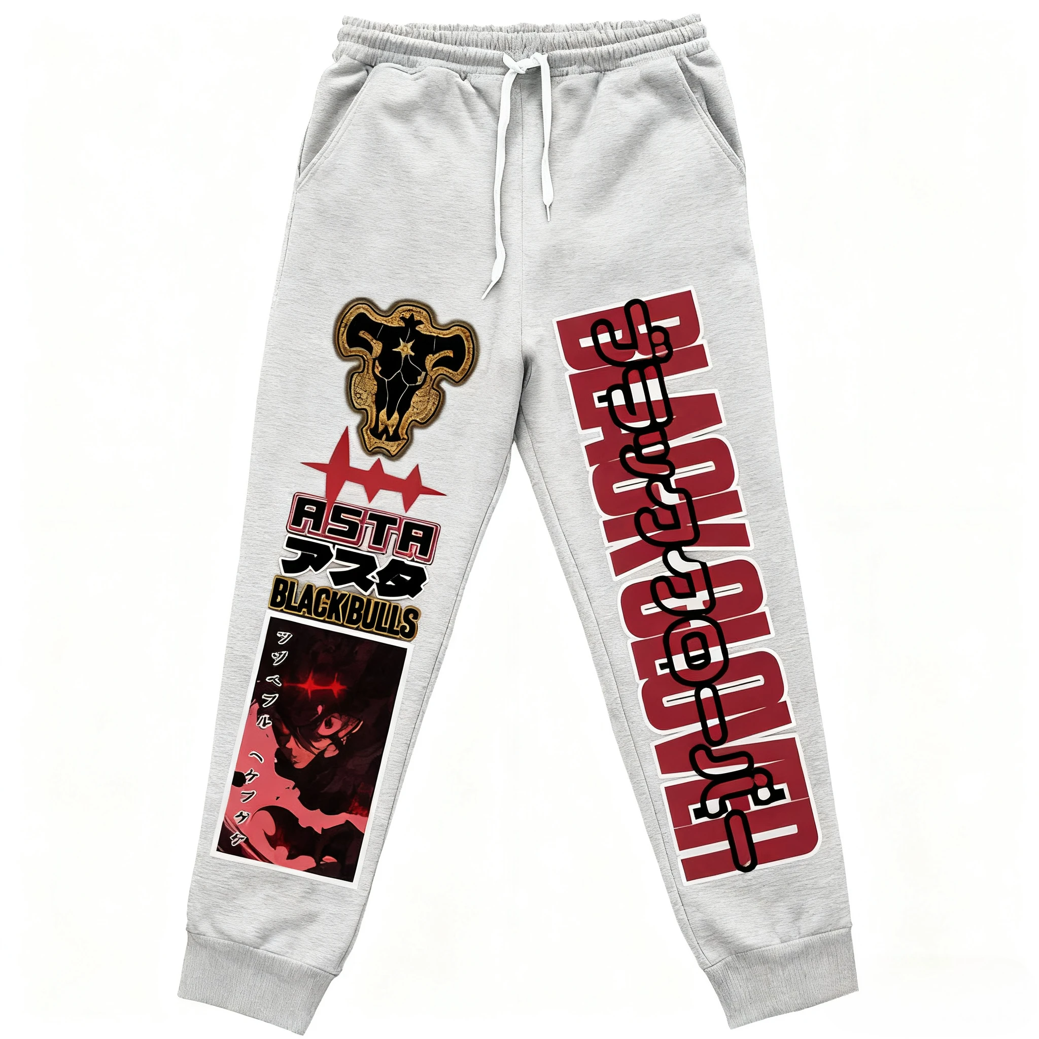 新しいブラッククローバーアニメ男性スウェットパンツ日本の漫画 - Men Shoes Joggers のレビューと価格