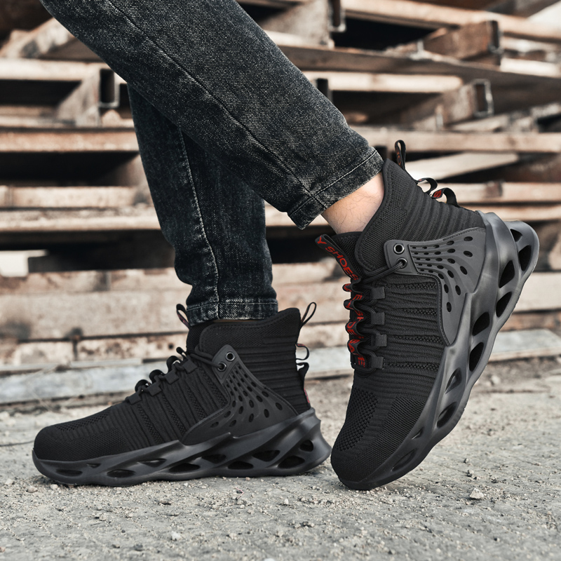 耐衝撃・耐穿刺安全作業靴 建設現場向けおしゃれな履物 男女兼 - Men Shoes Essentials のレビューと価格